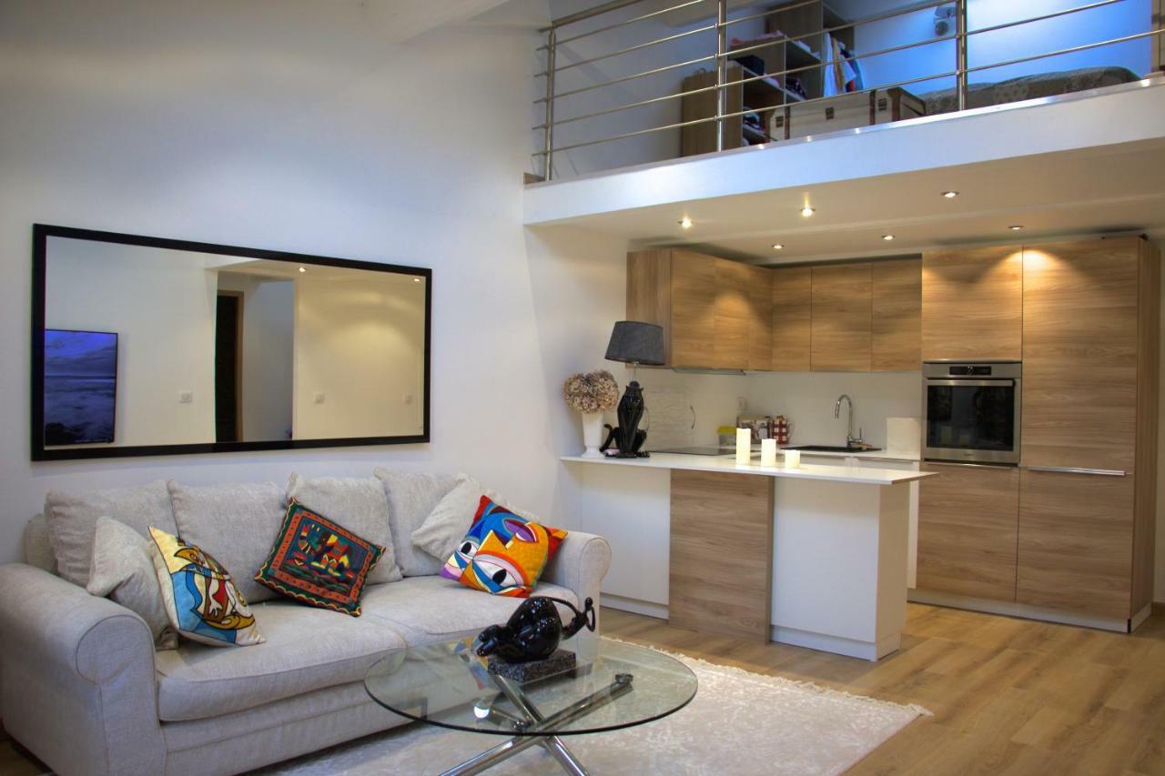 Duplex Fontaine - Appartement Duplex Coeur Vieil Antibes Old City Marche Provencal Exterior foto